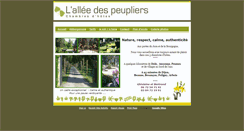 Desktop Screenshot of peupliers.fr