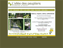 Tablet Screenshot of peupliers.fr